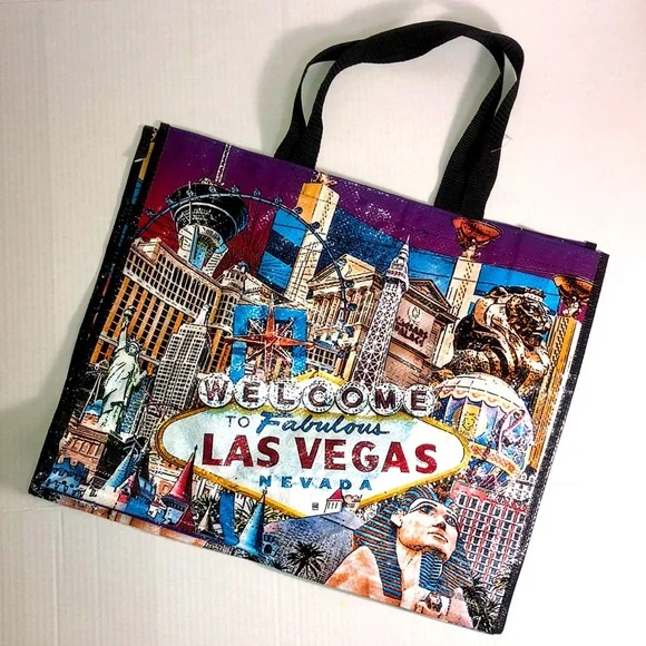 "Welcome To Fabulous Las Vegas Nevada" Tote - Picture 4 of 8